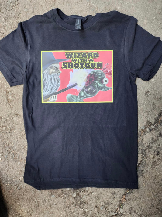 Wizard with a Shotgun Tee