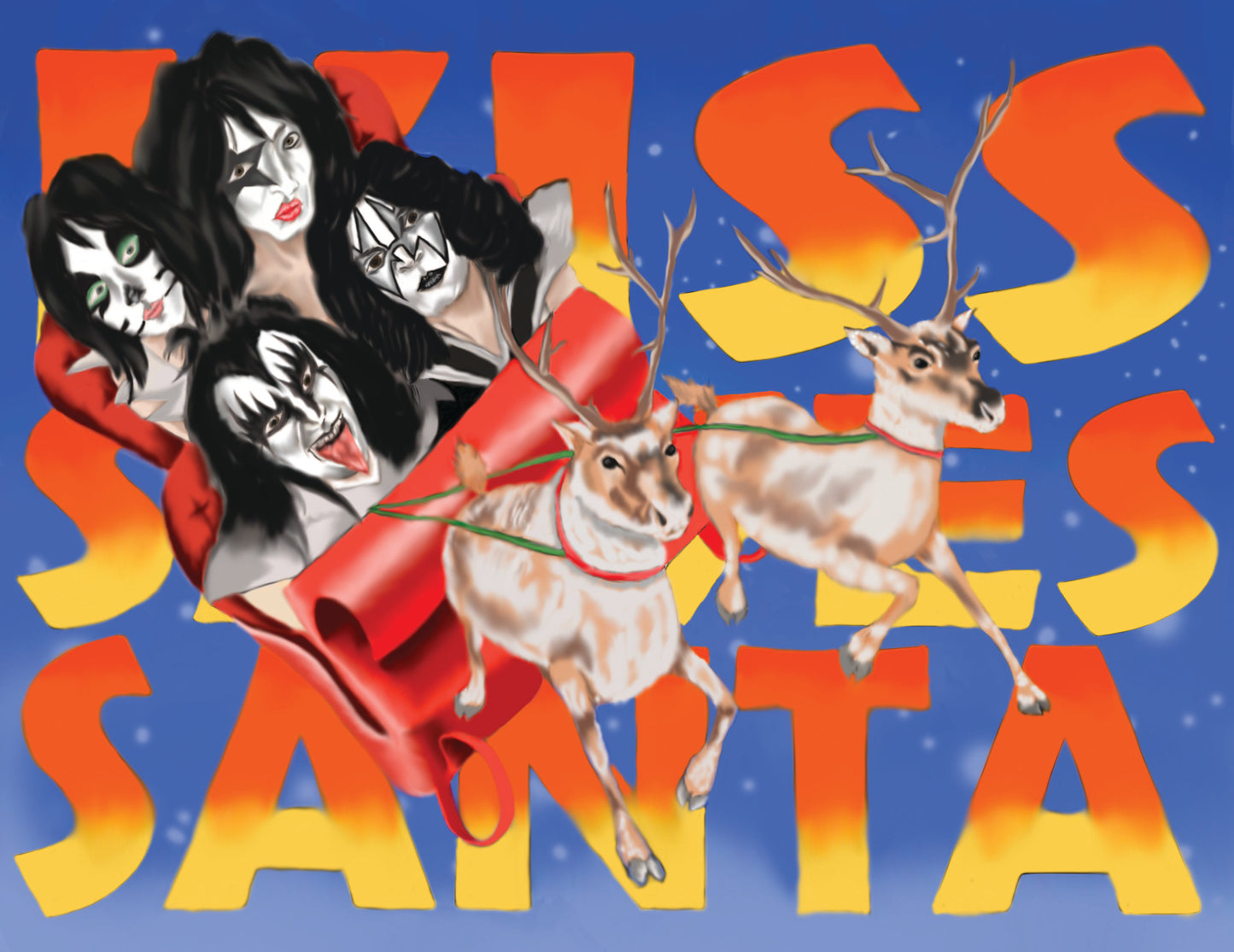 Kiss Saves Santa